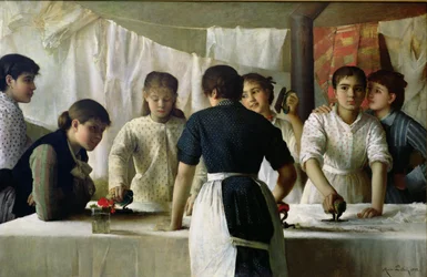 Wäscherinnen, 1882